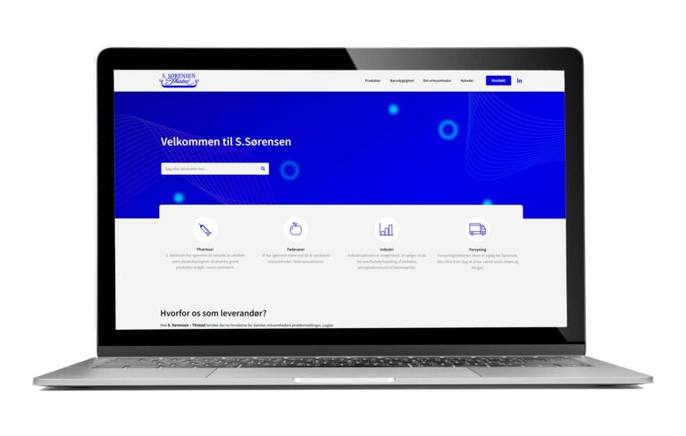 S. Sørensen - Ny hjemmeside